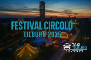 Festival Circolo 2025 Tilburg – Spoorpark met Taxi Tilburg logo 013-7777777